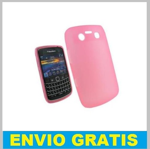FUNDA SILICONA PARA BLACKBERRY 9700 BOLD 2 ROSA